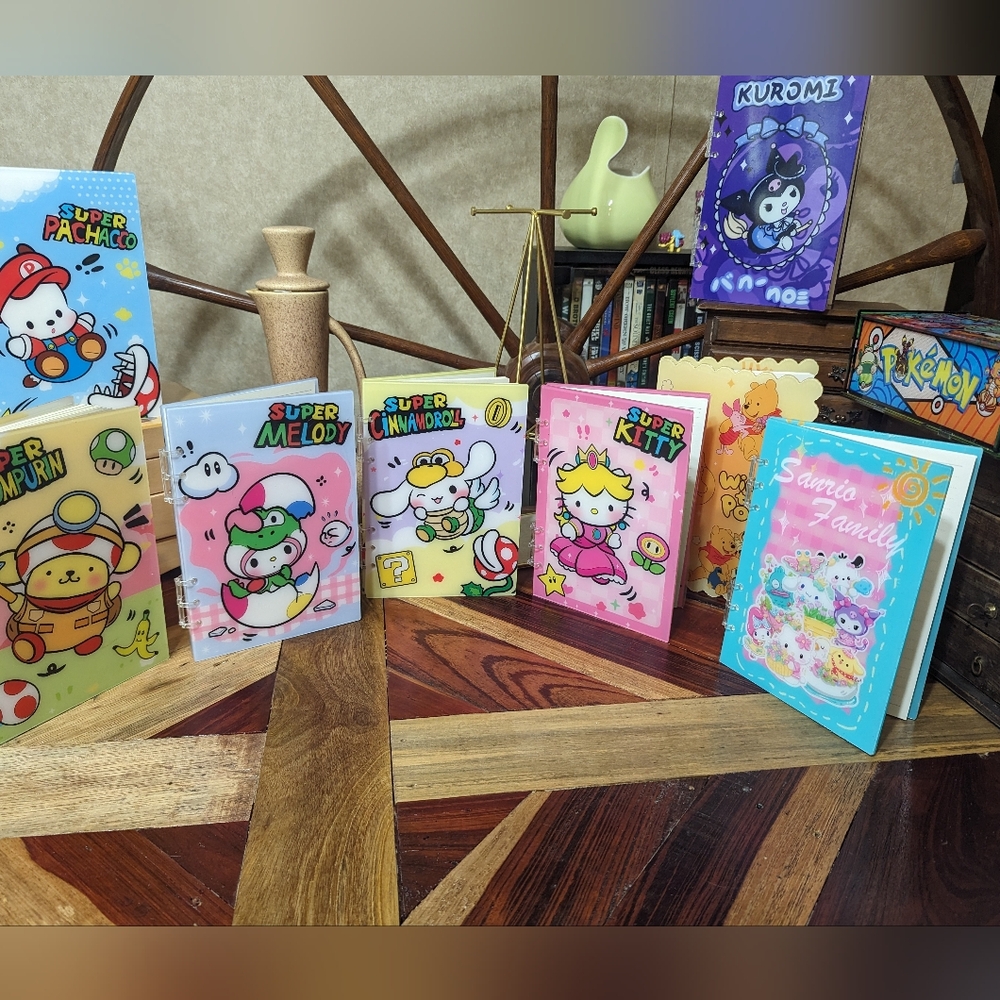 Sanrio Acrylic Notebooks